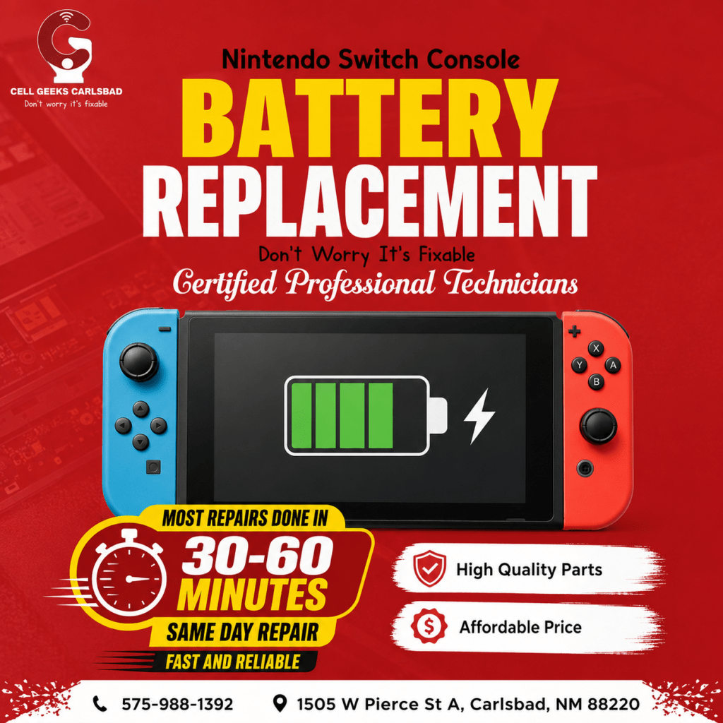 Nintendo switch console